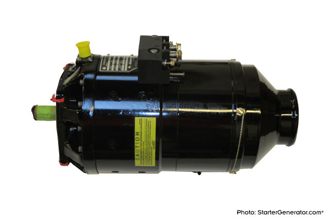  23076-001-1 - Safran-TRW Starter Generator, D.C. Aircraft, 400 Amp